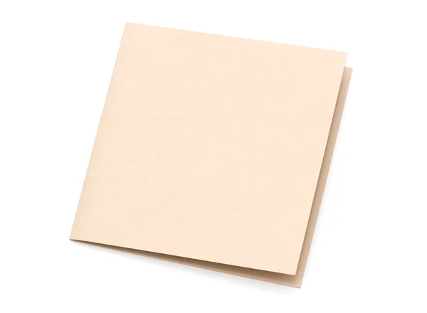 Close up of a folded card — Stock Photo, Image