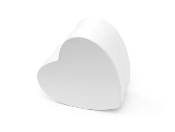 Box in heart shape — Stock Photo, Image