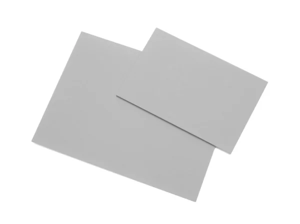 Gray cards — Stock Photo, Image
