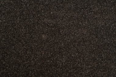 Texture of black sponge surface clipart