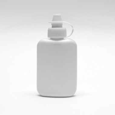 beyaz plastik şişe