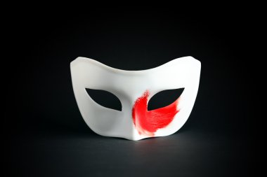 Mask On Black clipart