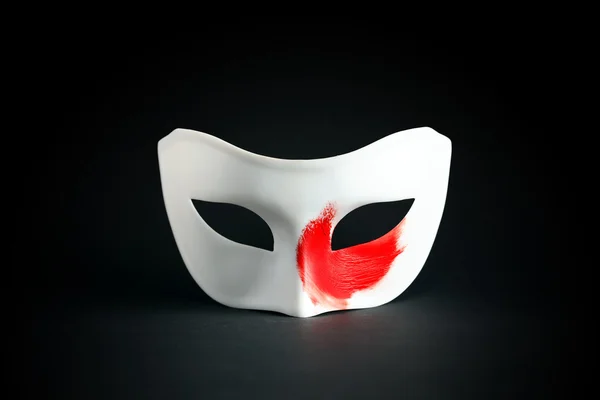 Máscara en negro — Foto de Stock