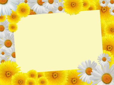 Flowers Greeting Card clipart