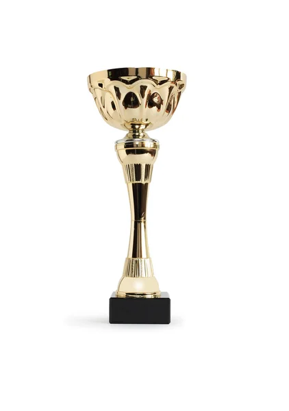 Gouden award cup — Stockfoto
