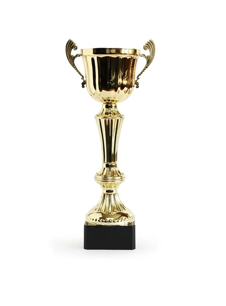 Award cup på vit — Stockfoto