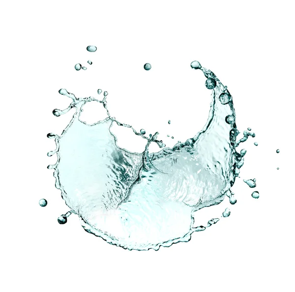 Stänk vatten abstrakt — Stockfoto