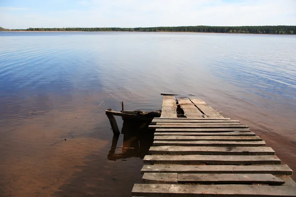 잔잔 한 호수 — 스톡 사진