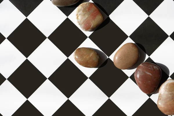 Šachy abstrakt — Stock fotografie