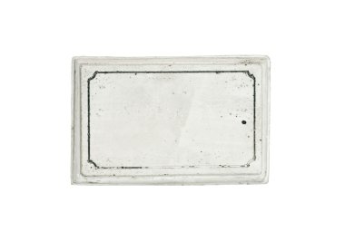 Blank Plaque clipart