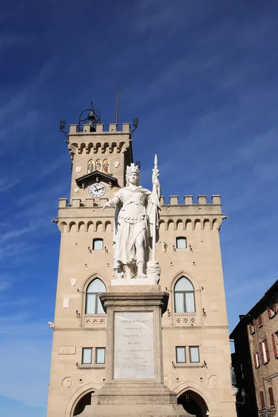 Estátua da Liberdade, San Marino — Fotografia de Stock