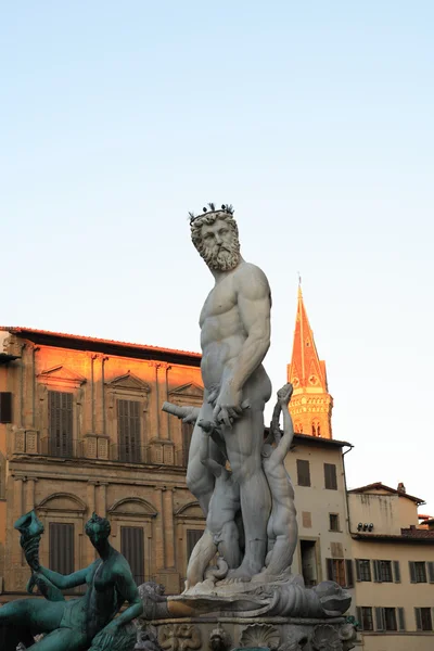 Fountain Of Neptune In Florence Royalty Free Stock Images