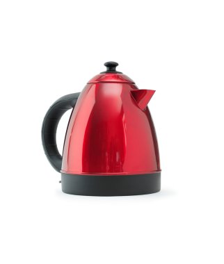 Red Electric Kettle clipart