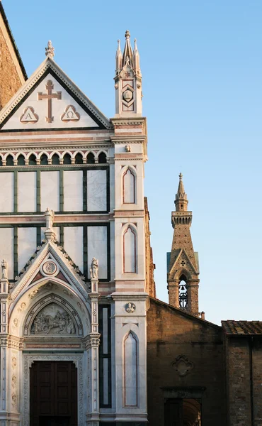 Santa croce kostel, Florencie — Stock fotografie