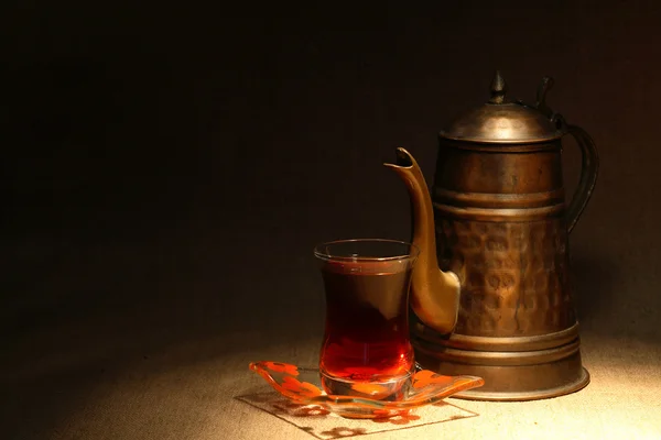 Turecký čaj — Stock fotografie