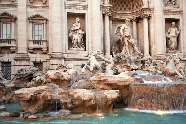 Trevi Fountain In Rome — Stock Photo, Image