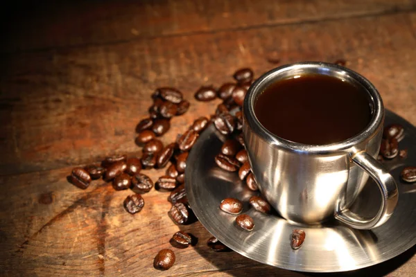 Schwarzer Kaffee — Stockfoto