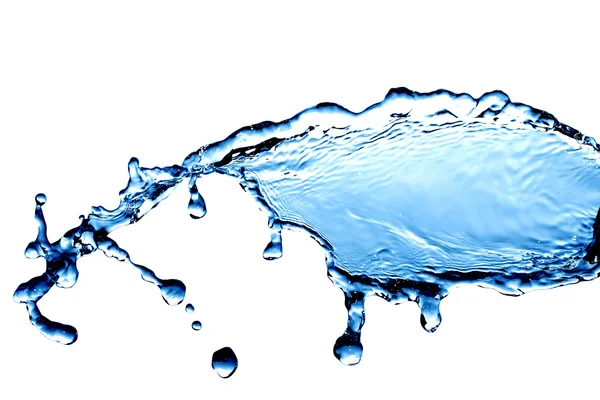 Salpicar Macro de agua — Foto de Stock