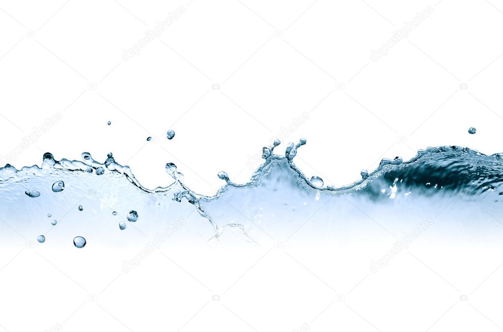 Abstract Splashing Water