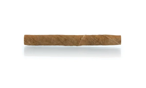 Cigar på vitt — Stockfoto