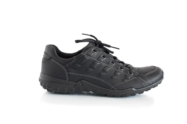 Sapato esporte preto — Fotografia de Stock
