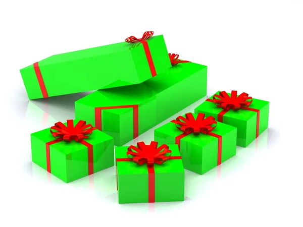 Present boxes — Stock Photo, Image