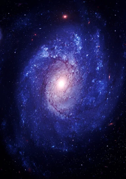 Boş bir alanda galaksi — Stok fotoğraf