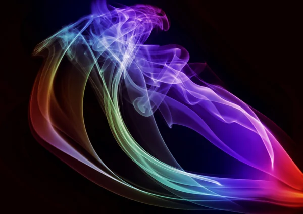 Brillante humo abstracto — Foto de Stock