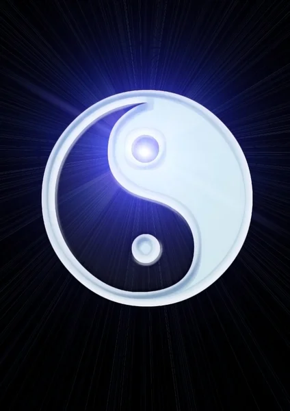 Yin și Yang — Fotografie, imagine de stoc