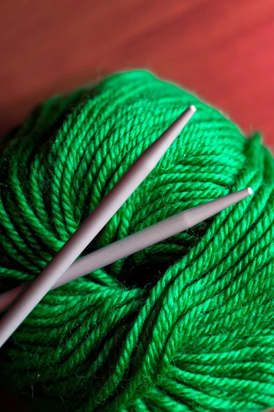 Vlákno a pletení — Stock fotografie