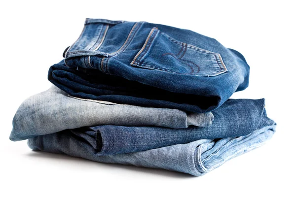Четыре различных джинса — стоковое фото