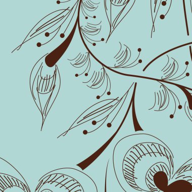 Floral background clipart