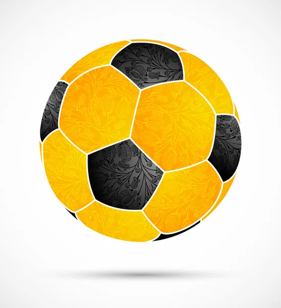 抽象的なサッカー ボール — ストックベクタ
