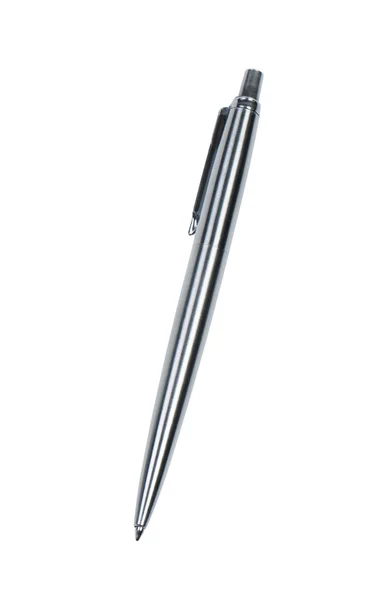 Ballpoint pen metal. — Stock Photo, Image