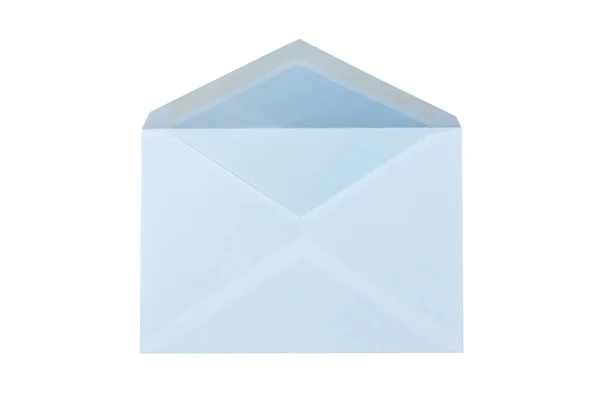 Briefumschlag isoliert auf weißem Hintergrund. — Stockfoto