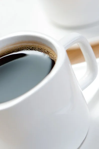 Aromatické černá káva — Stock fotografie