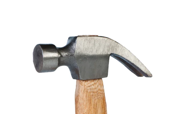 Hammer mit Nagelzug. — Stockfoto