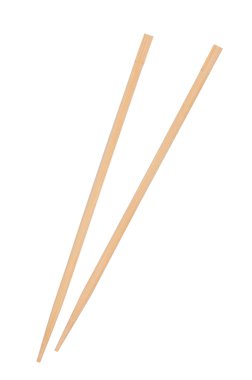 Chopsticks isolated on white background. clipart