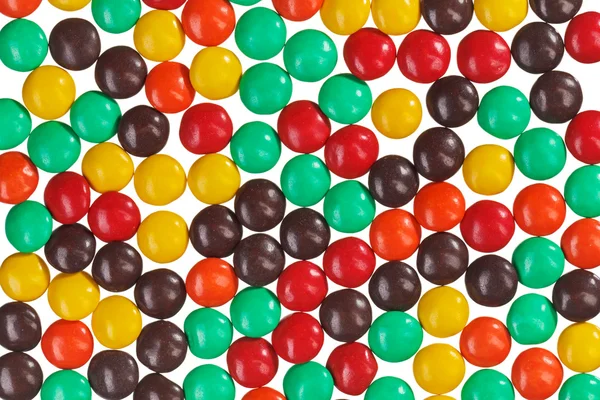 Multicolor bonbon sweets (ball candies) food background — Stock Photo, Image