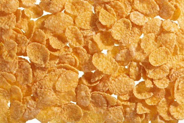 Cornflakes Nahrungsmittelzutat Hintergrund — Stockfoto