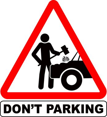 Humorous sign Don clipart