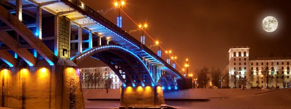 밤 시 비쳅스크, 벨라루스 — 스톡 사진
