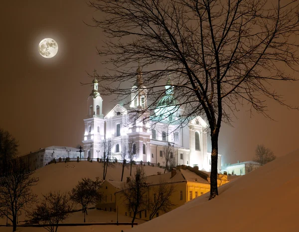 Pobożnie Uspienski Kościół, vitebsk, Białoruś — Zdjęcie stockowe