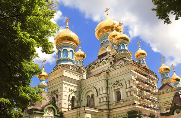 Kościół prawosławny, Kijów, Ukraina — Zdjęcie stockowe
