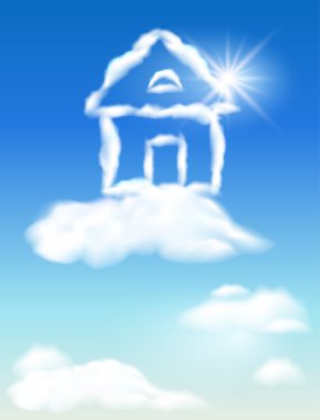 Gökteki bulut ev
