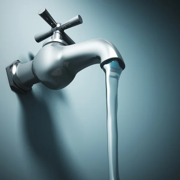 Acqua di rubinetto — Foto Stock