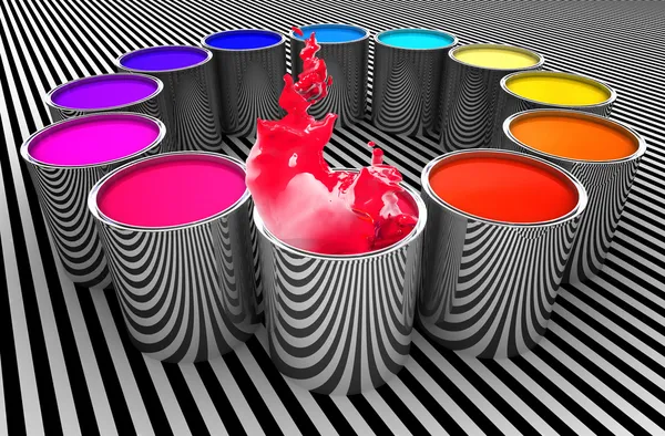 Cerchio di colori — Foto Stock