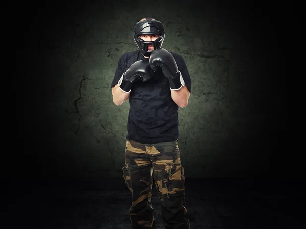 Luchador de Krav maga — Foto de Stock