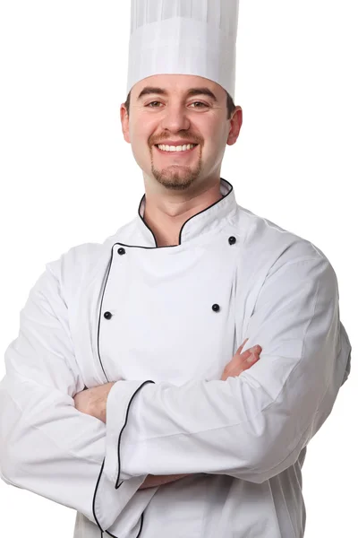 Chef sorridente — Foto Stock