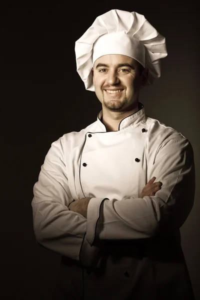 厨师肖像 — 图库照片